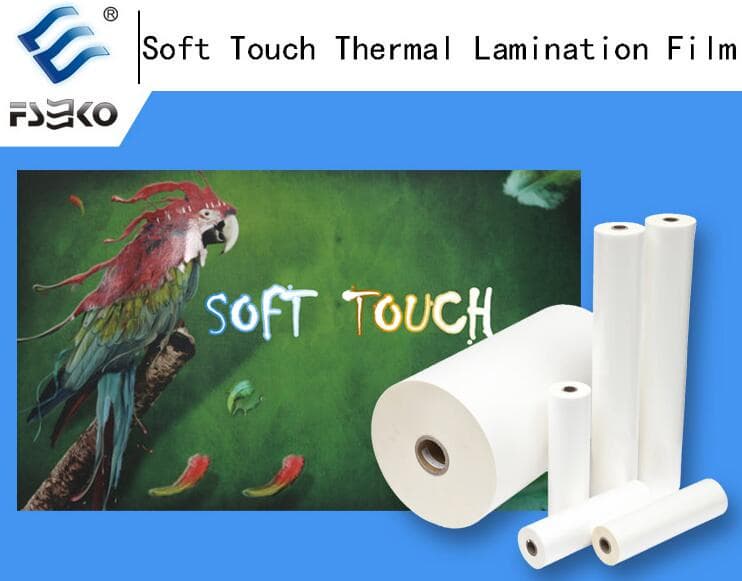 Soft touch velvet film 30mic